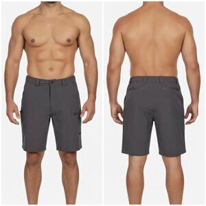 Fintech Men's Castlerock 10" Submariner Woven Shorts Size XXL